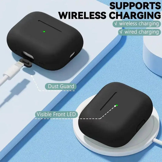 AirPods Pro Case Cover - Soft Silicone Protective Case